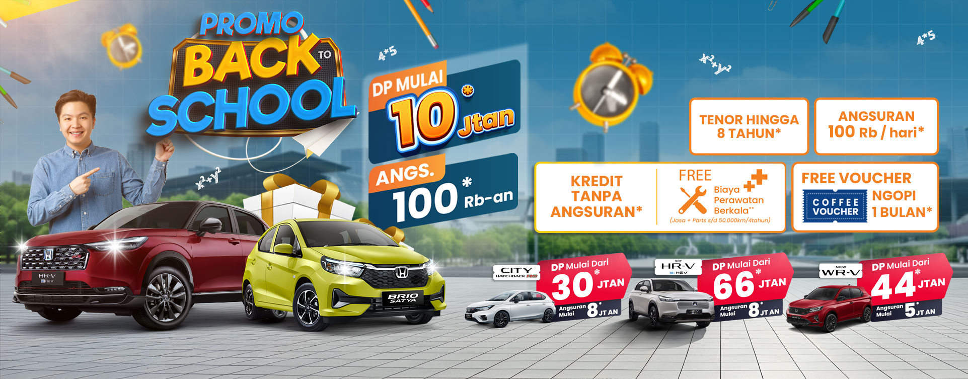 PROMO Back to School Juli Honda