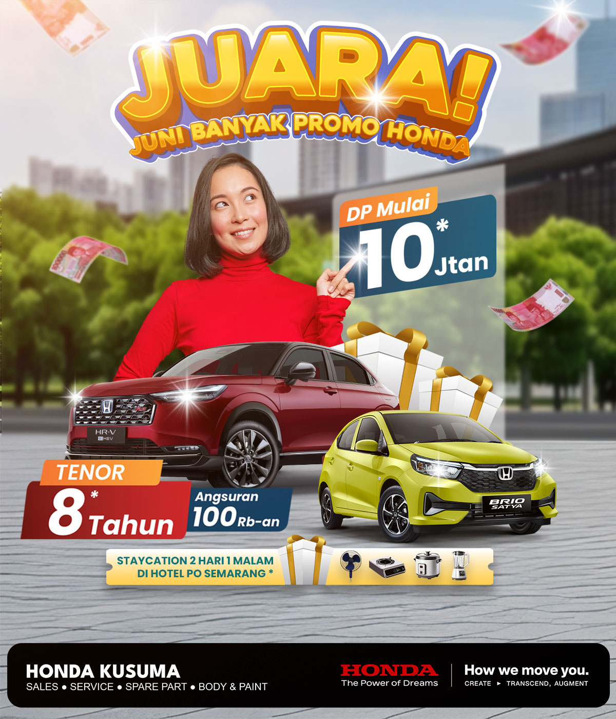 PROMO JUARA Juni Banyak Promo Honda