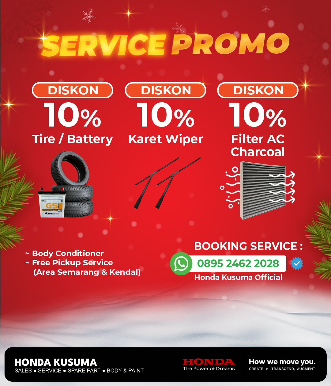 Promo Service Akhir Tahun 2025