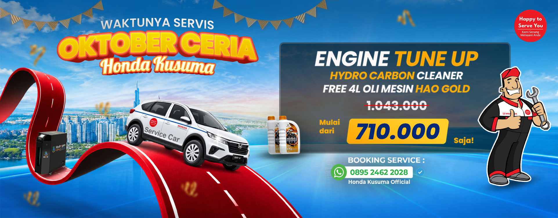 Promo Service Oktober Ceria